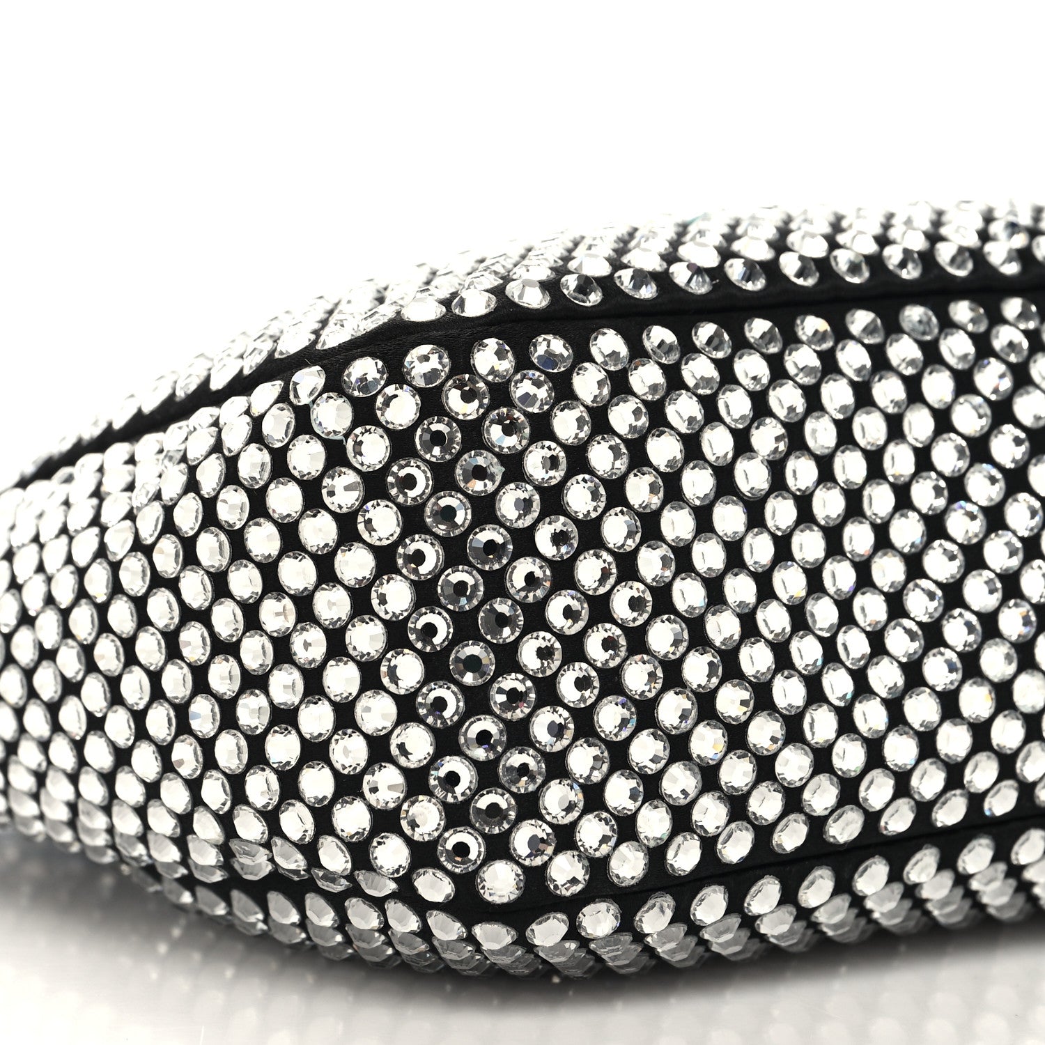 Prada Satin Crystal Re-Edition 2005 Shoulder Bag Cristal 10 of 11