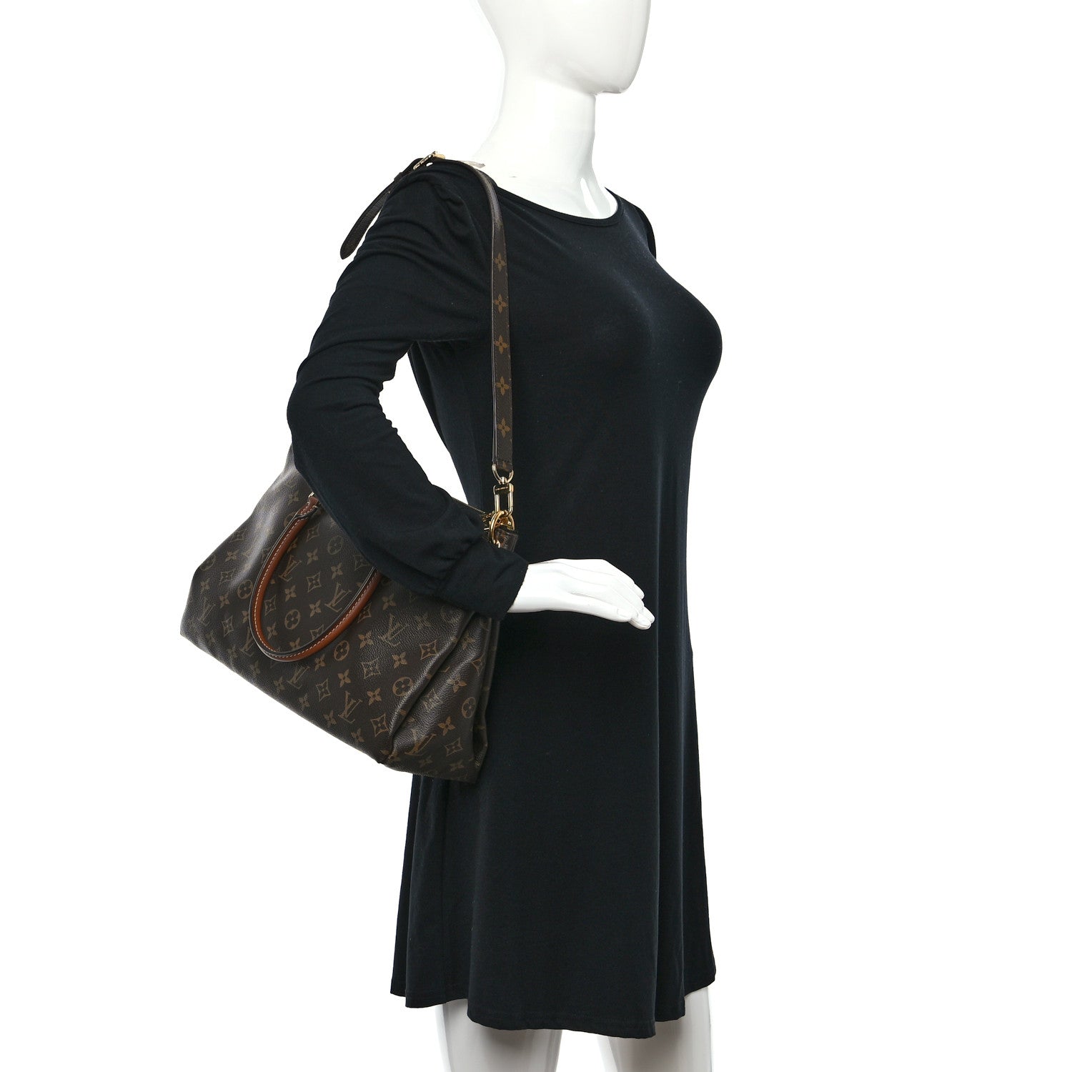 Louis Vuitton Monogram Pallas Full Black 2 of 8