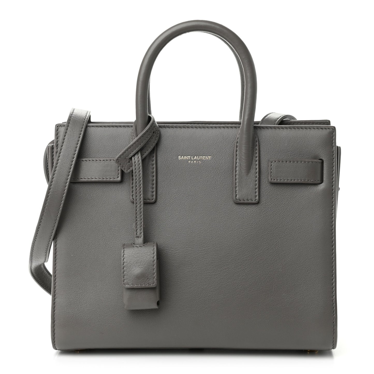 Calfskin Nano Sac De Jour Fog