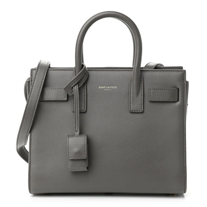 Saint Laurent Calfskin Nano Sac De Jour Fog 1 of 11
