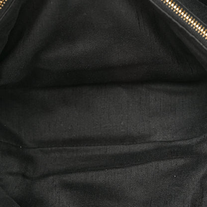 Christian Dior Canvas Cannage East West Tote Black 5 of 16