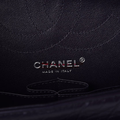 Chanel Aged Calfskin Quilted 2.55 Reissue 226 Flap Dark Purple 8 of 9