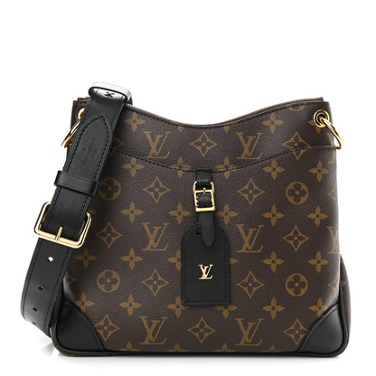 Louis Vuitton Monogram Odeon PM Black 1 of 7