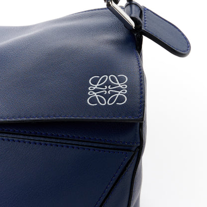 Loewe Calfskin Medium Puzzle Bag Marine 9 of 13