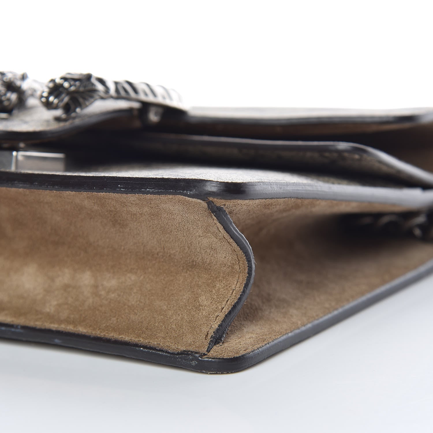 Gucci GG Supreme Monogram Mini Dionysus Shoulder Bag Taupe 9 of 10
