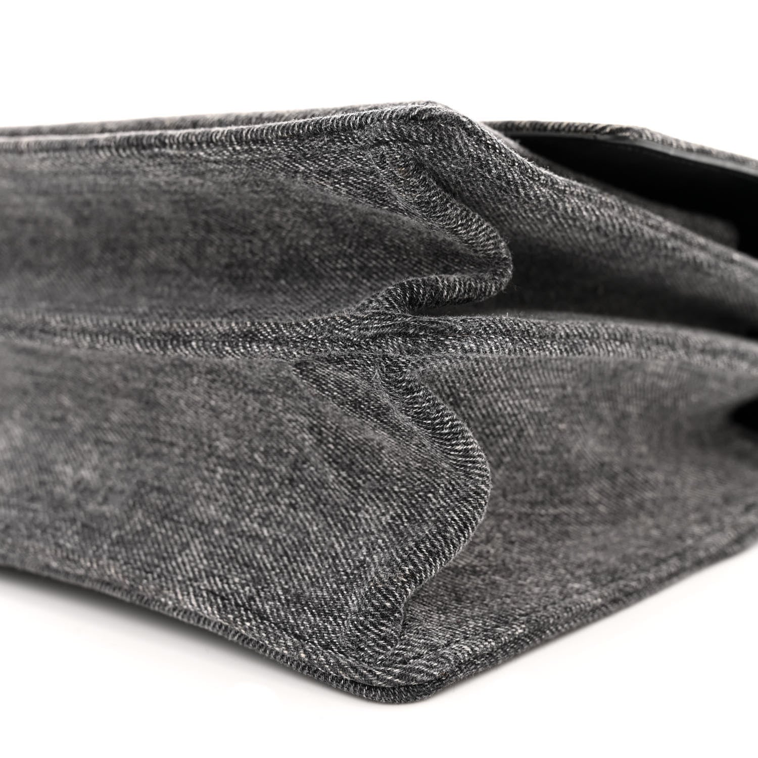 Saint Laurent Denim Medium Monogram Sunset Black 11 of 14