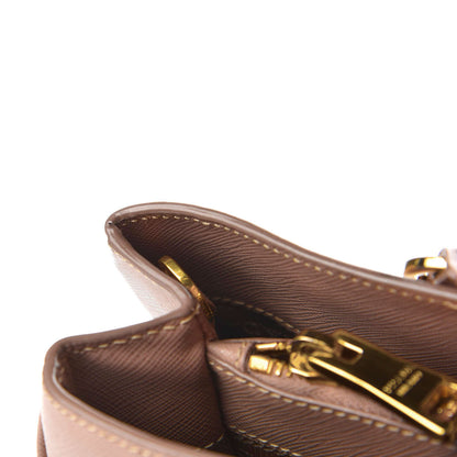 Prada Saffiano Lux Medium Tote Cammeo 8 of 10