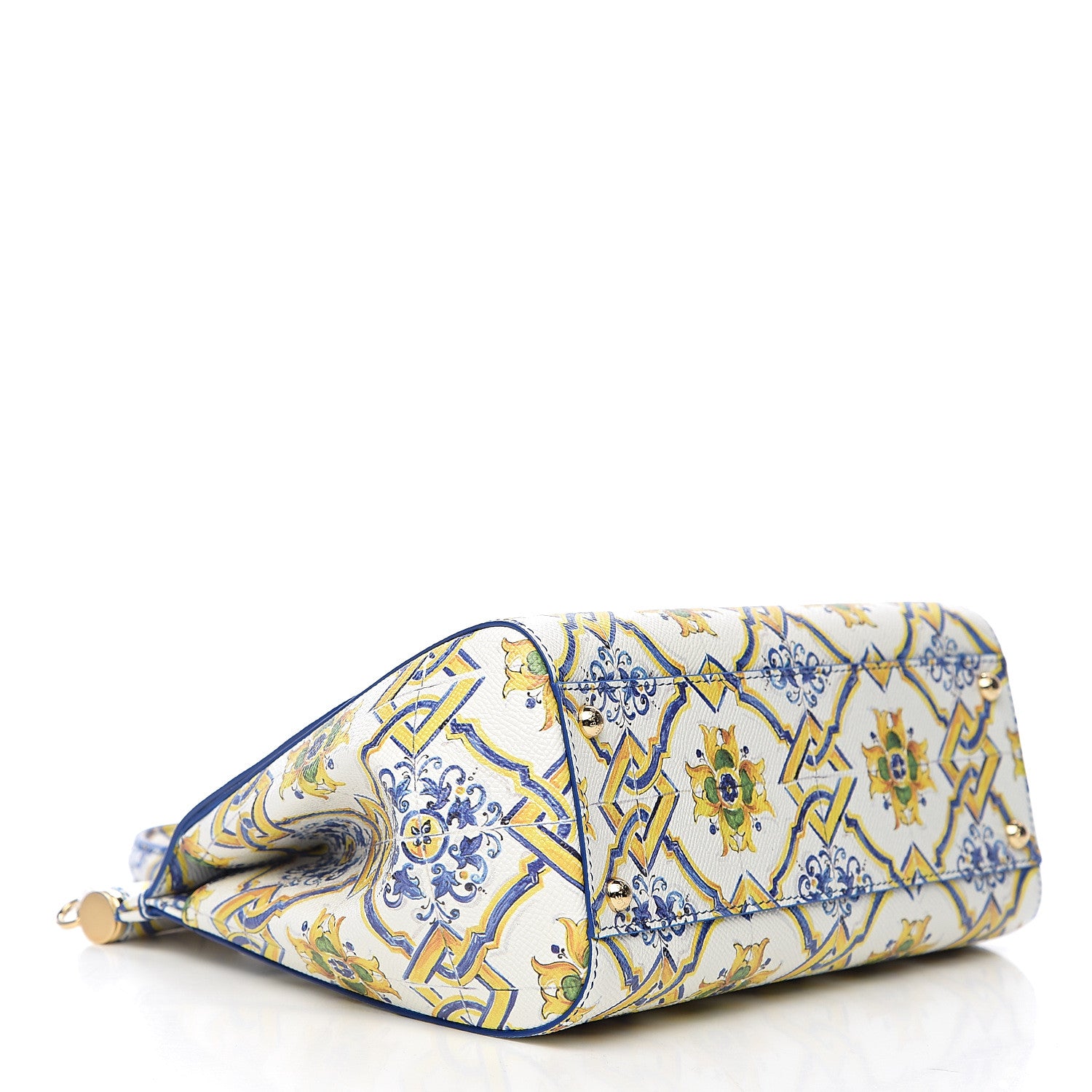 Dolce & Gabbana Dauphine Majolica Print Medium Miss Sicily Satchel Multicolor 3 of 7