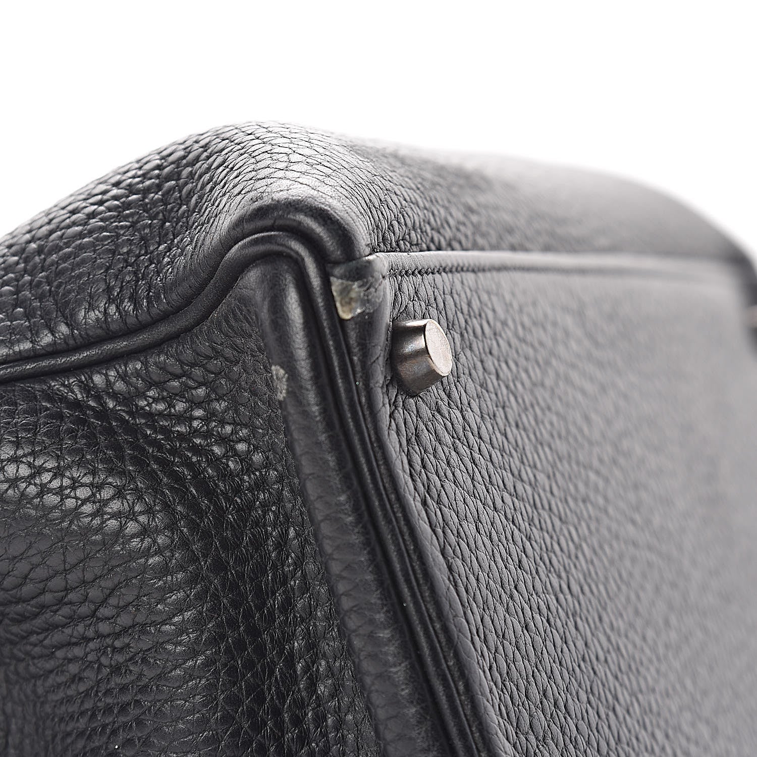 Hermes Taurillon Clemence Kelly Retourne 32 Black 7 of 57