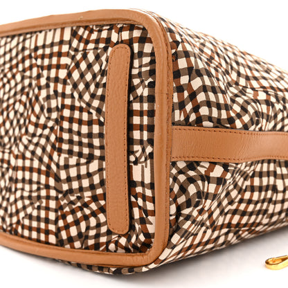 MCM Visetos Medium Liz Reversible Shopper Tote Cognac 17 of 21