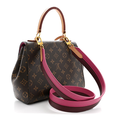 Louis Vuitton Monogram Cluny BB Bordeaux Fuchsia 3 of 12