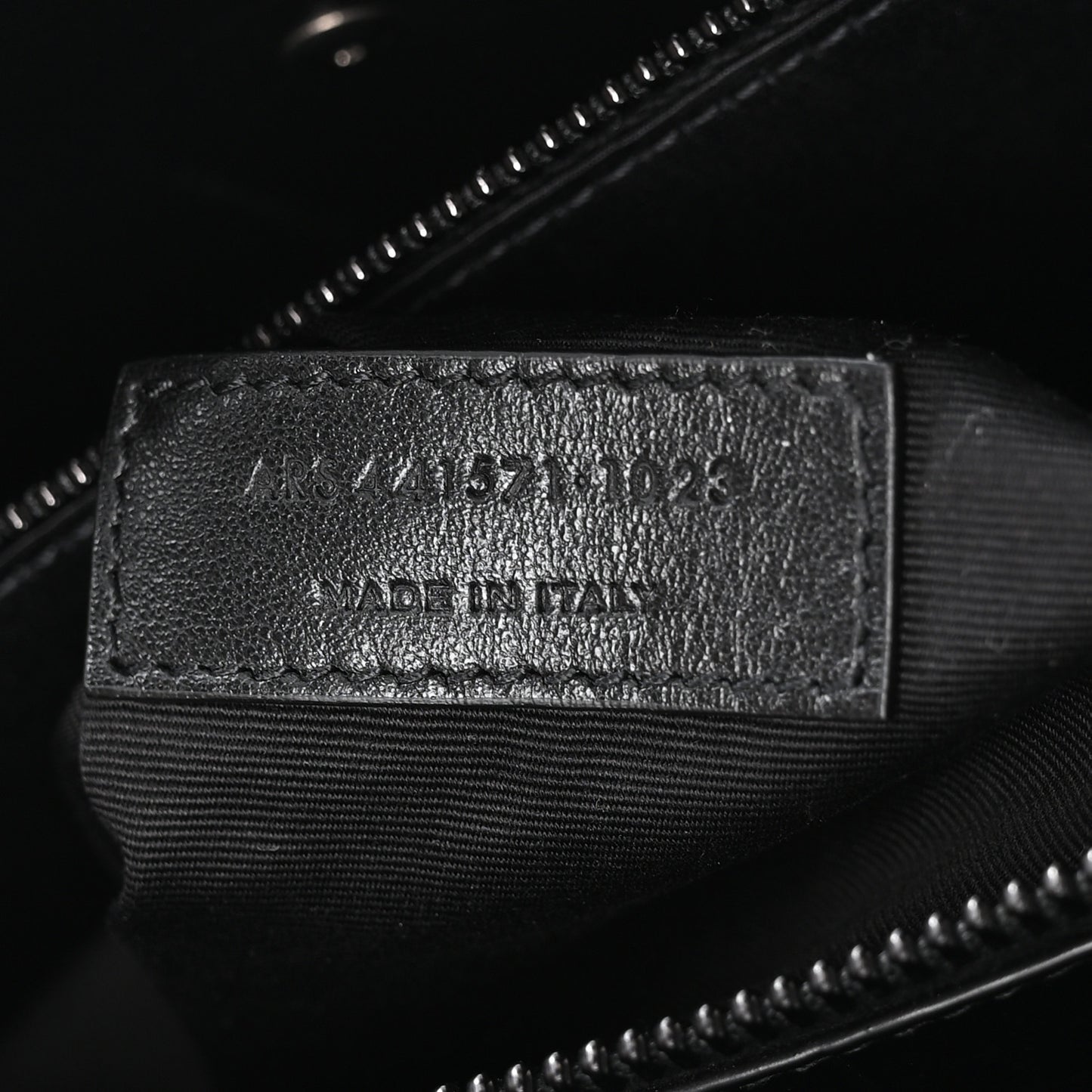 Calfskin Crocodile Embossed Large Sac De Jour Carryall Black
