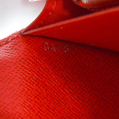 Louis Vuitton X SUPREME Epi Brazza Wallet Red 7 of 7