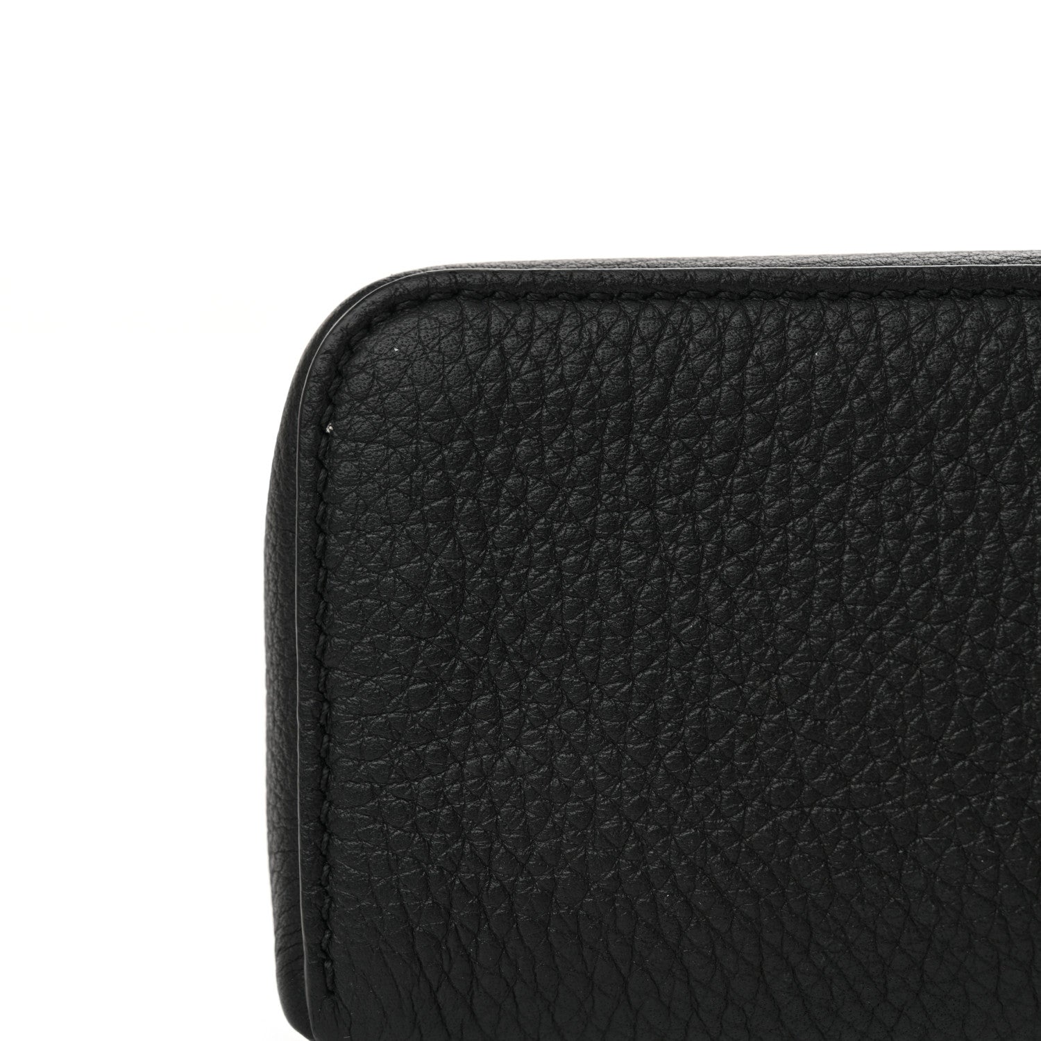Loro Piana Grained Calfskin L19 Extra Pocket Pouch Black 10 of 10
