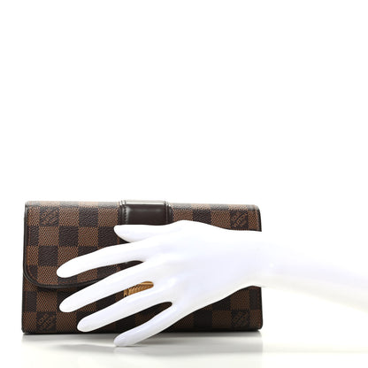 Louis Vuitton Damier Ebene Sistina Wallet 2 of 7