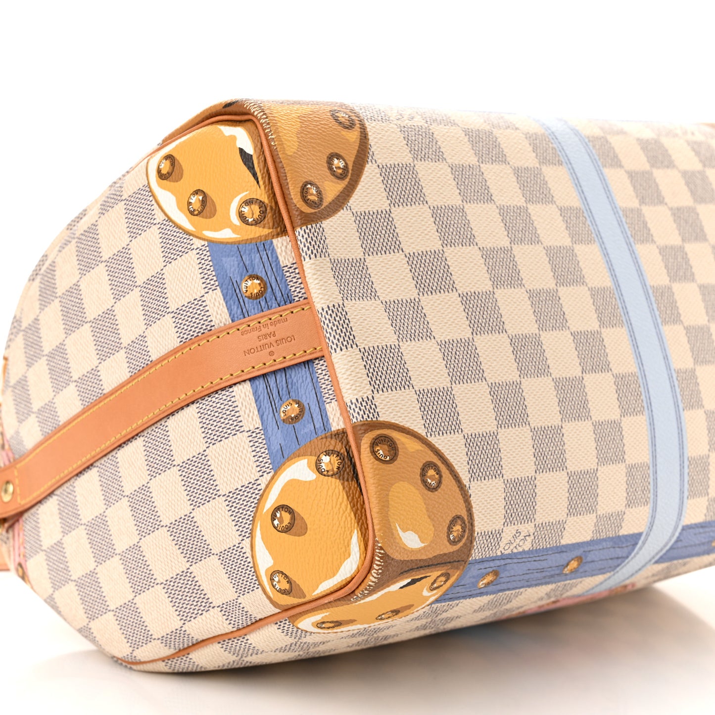 Damier Azur Summer Trunks Speedy Bandouliere 30