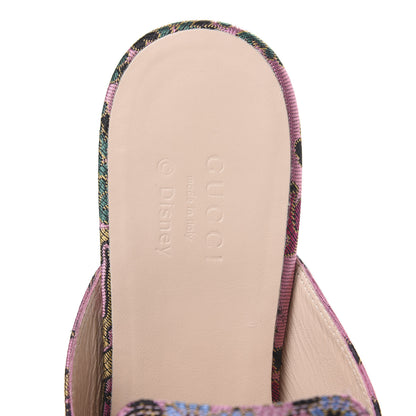 Gucci X DISNEY Jacquard Japanese Donald Duck Womens Princetown Slippers 38.5 Pink Black 6 of 10