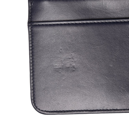 Chanel Caviar Quilted Boy Wallet On Chain WOC Navy 11 of 11