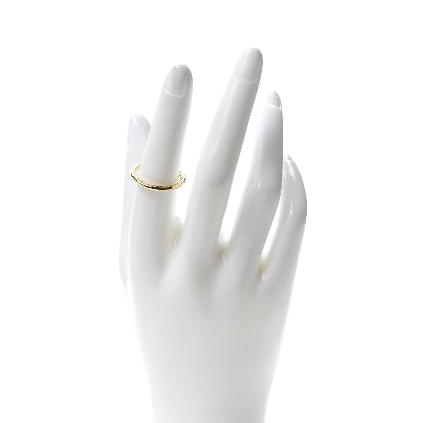 18K Yellow Gold 2mm Eden Smooth Wedding Band Ring 54 7