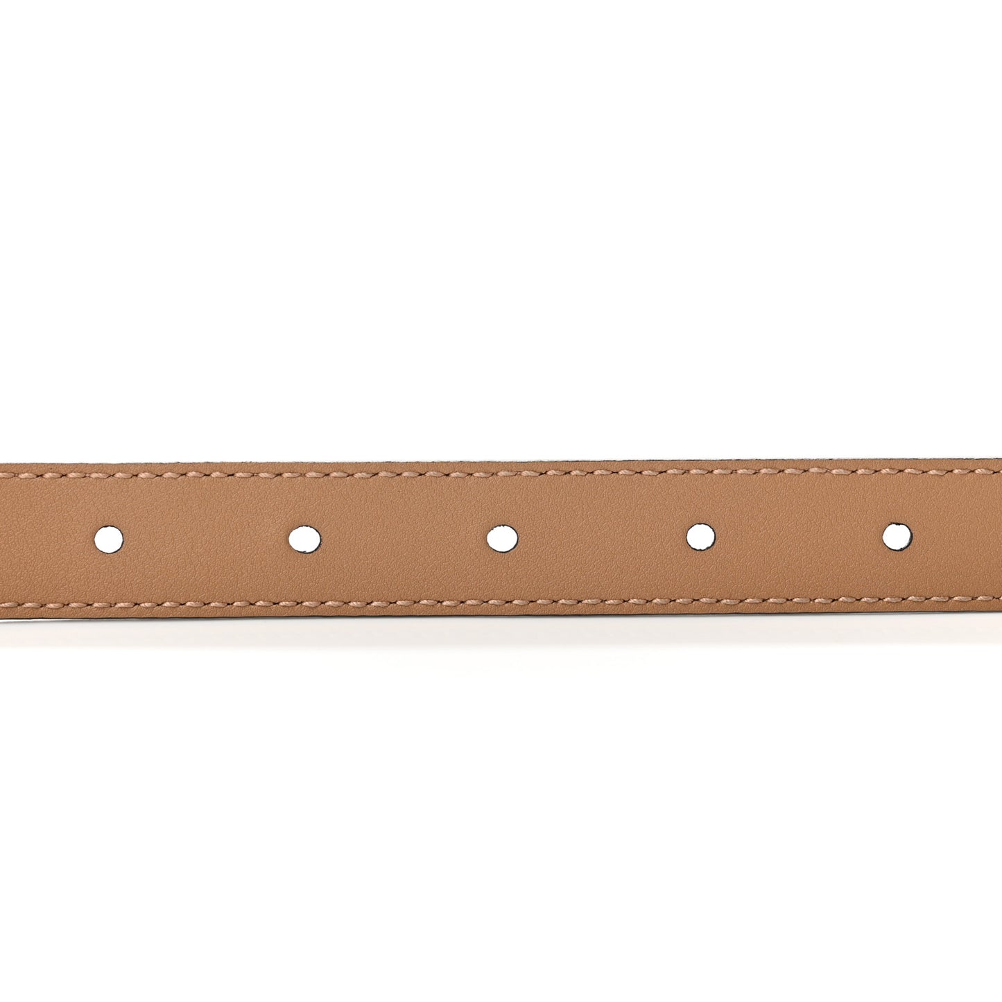Moon Calfskin Double G 20mm Belt 85 34 Natural Tan