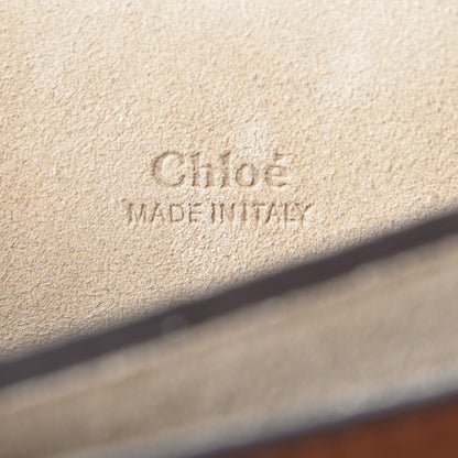 Chloe Suede Calfskin Medium Faye Shoulder Bag Tobacco 6 of 7