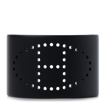 Hermes Aluminium Evelyne Sunset Cuff Bracelet T2 Black 1 of 5