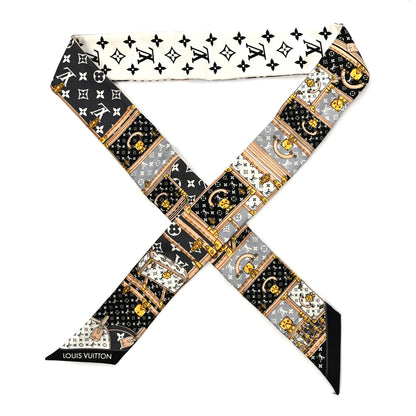 Louis Vuitton Silk Monogram Let's Go BB Bandeau Black 1 of 4