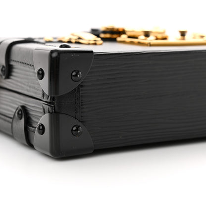 Louis Vuitton Epi Petite Malle Black 8 of 11