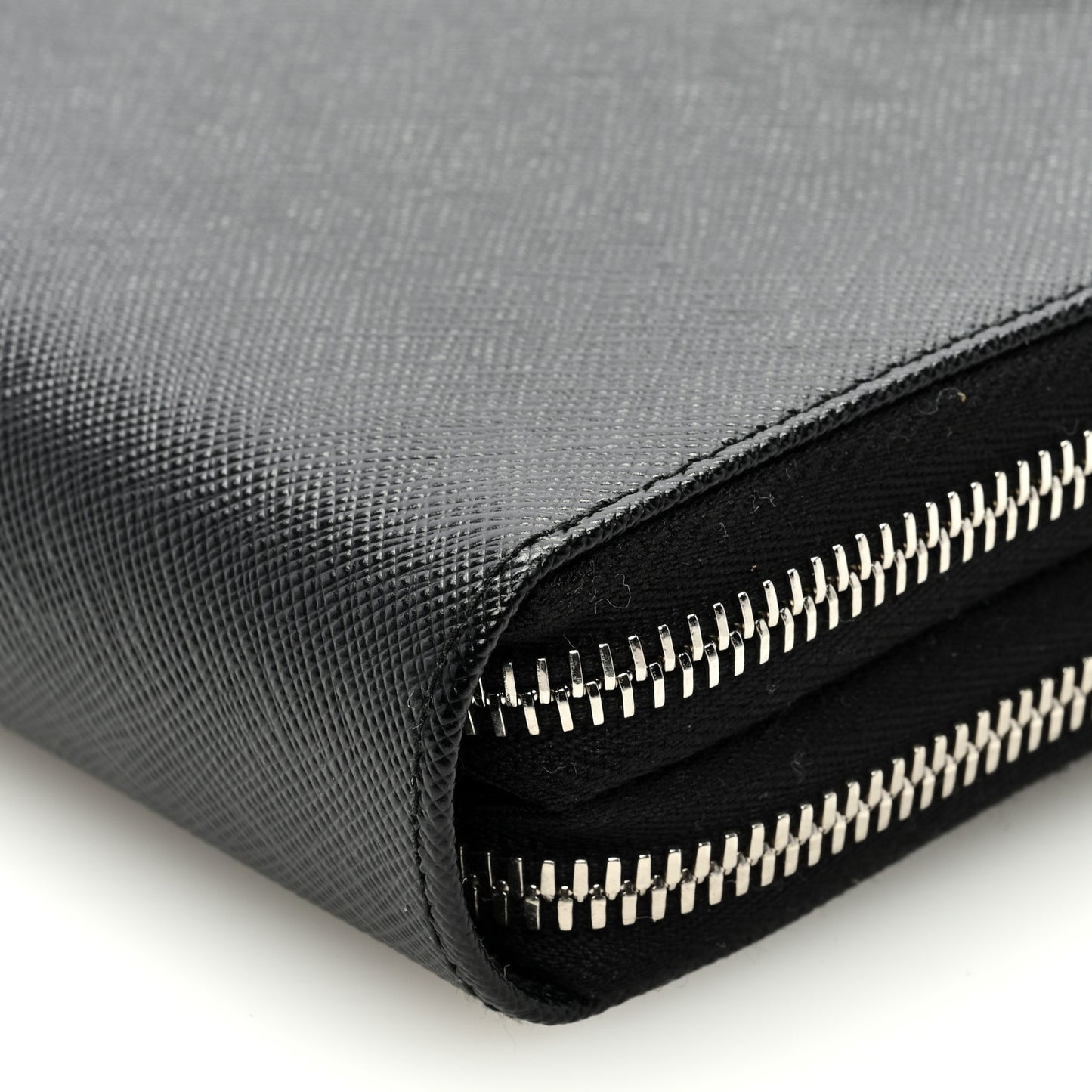 Saffiano Smartphone Case Crossbody Black