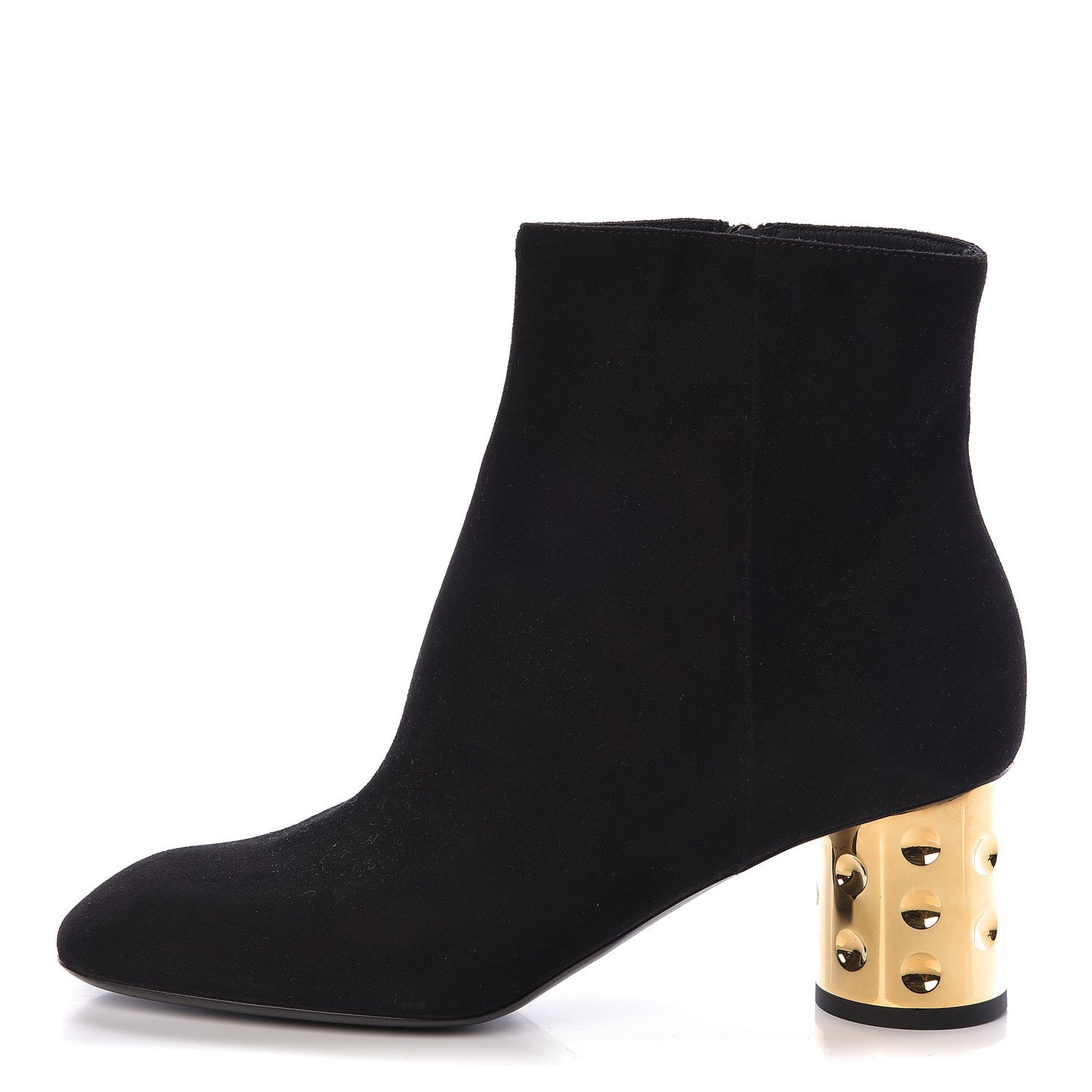 Suede Ankle Boots 37 Black