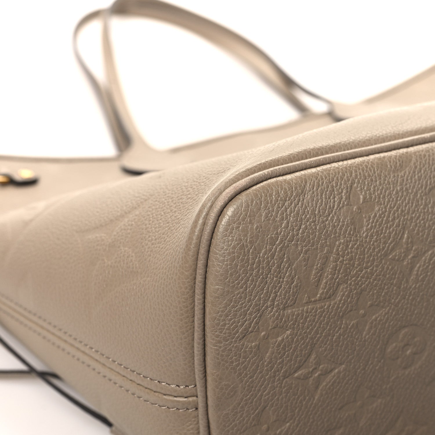 Louis Vuitton Empreinte Monogram Giant Neverfull MM Tourterelle 10 of 17