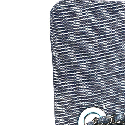 Chanel Denim Quilted Small Medallion Flap Blue 24 of 27