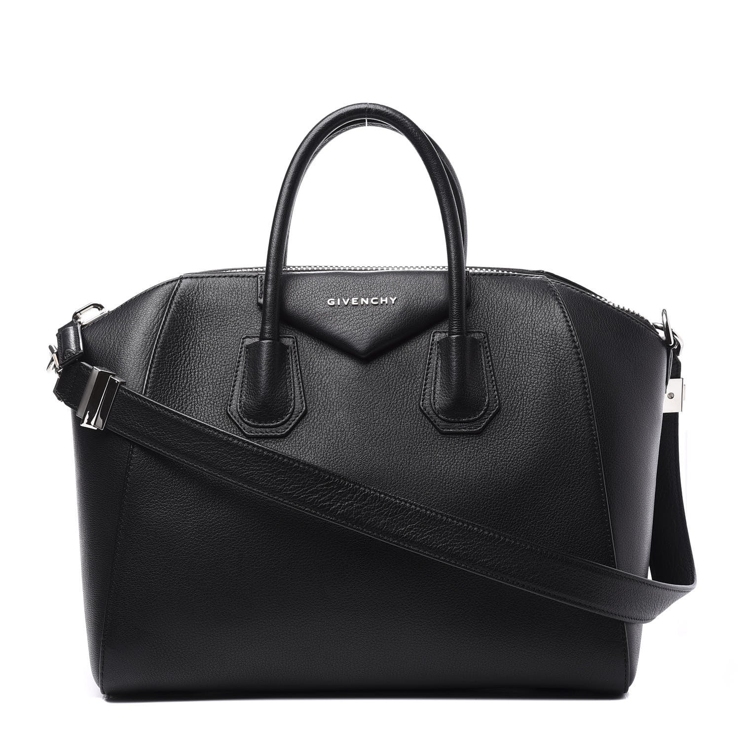 Givenchy Sugar Goatskin Medium Antigona Black 1 of 10