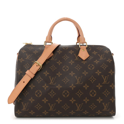 Louis Vuitton Monogram Speedy Bandouliere 30 1 of 10