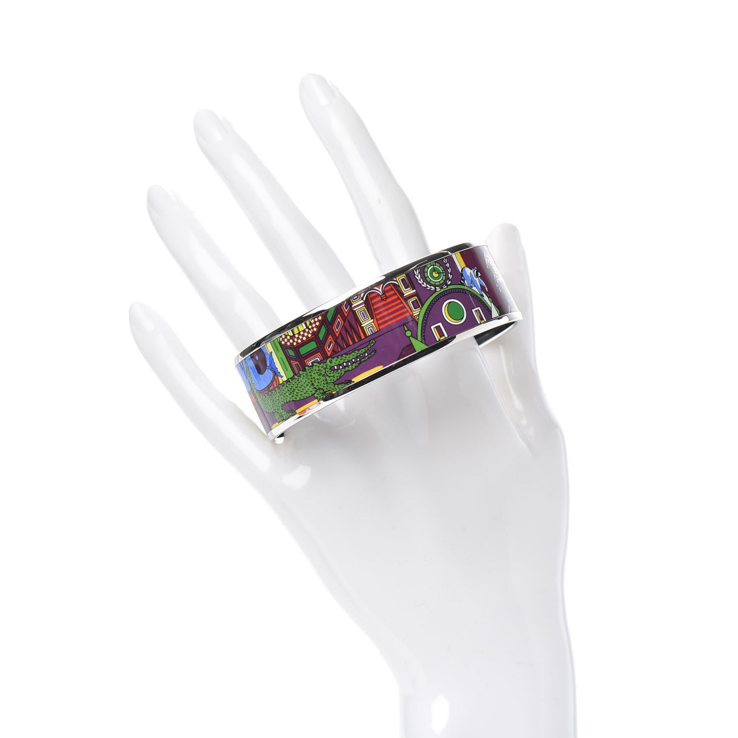 Enamel Printed Wide Animapolis Bracelet 70 Au Paradis
