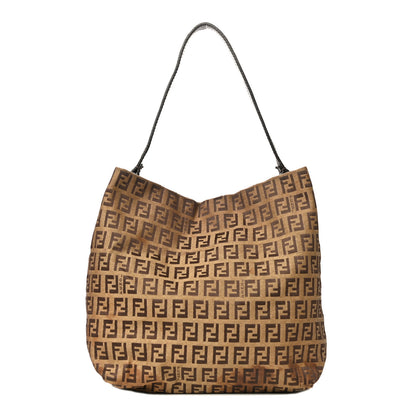 Fendi Zucchino Tote Tobacco 1 of 21
