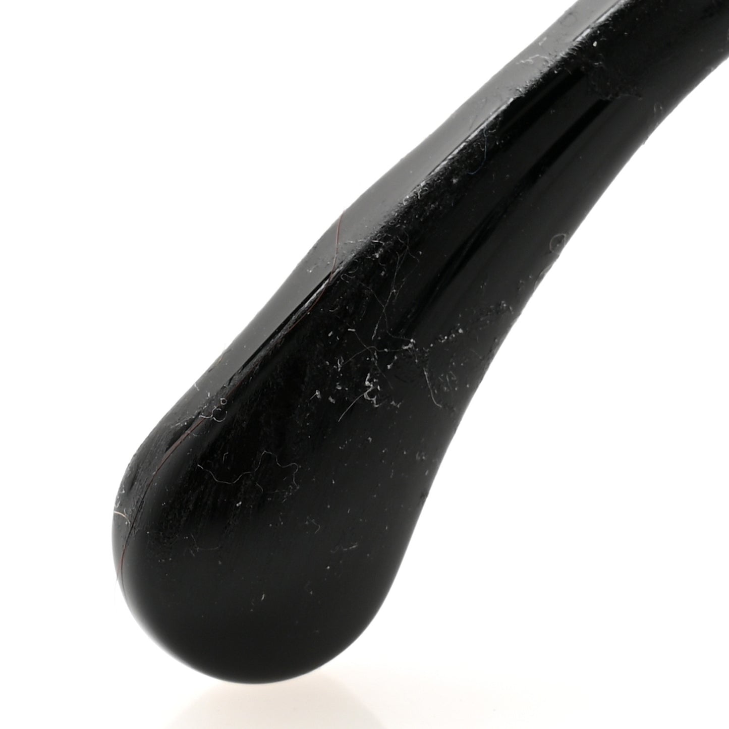 Acetate Quilted CC Rectangle Sunglasses 5483-A Black