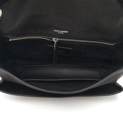 Saint Laurent Calfskin Monogram Armature Medium Niki Chain Satchel Black 5 of 11
