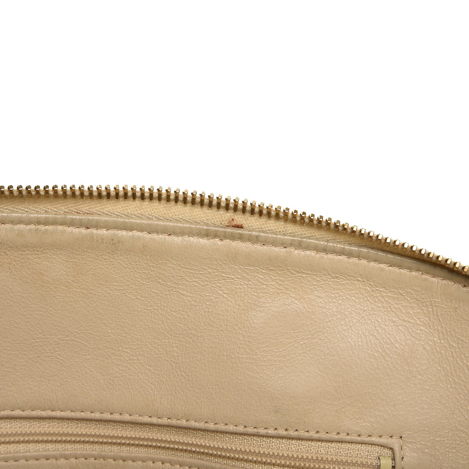 Chanel Caviar CC Shoulder Bag Light Beige 15 of 17