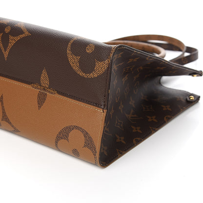 Louis Vuitton Reverse Monogram Giant Onthego MM 9 of 11