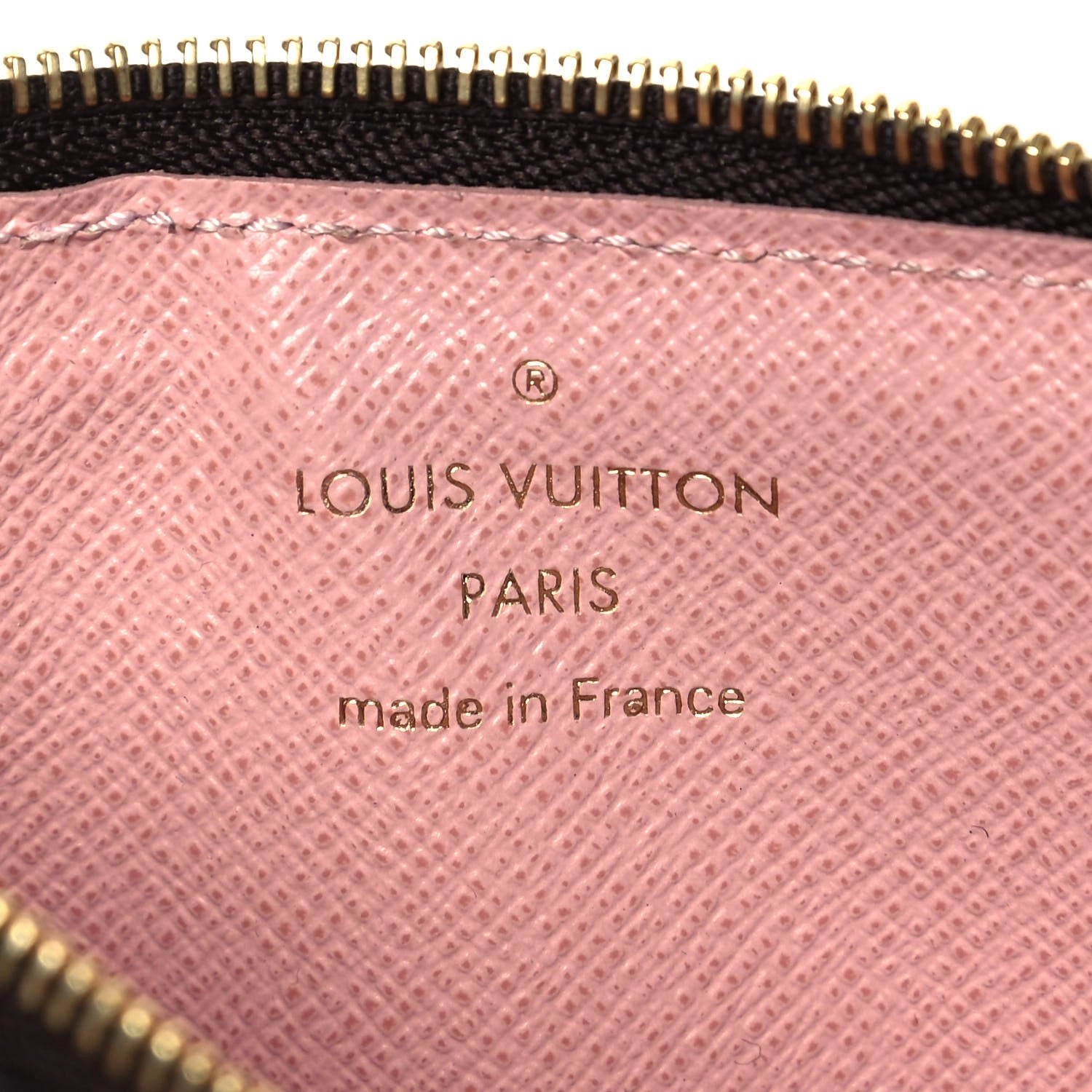 Louis Vuitton Damier Ebene Recto Verso Card Holder Rose Ballerine 6 of 7