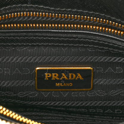 Prada Saffiano Vernice Mini Promenade Tote Black 5 of 8