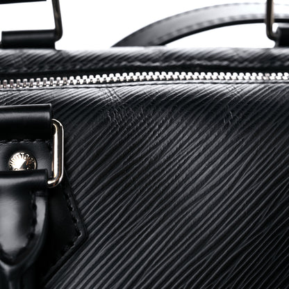Louis Vuitton Epi Speedy Bandouliere 25 Black 15 of 17
