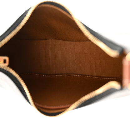 Celine Triomphe Canvas Calfskin Ava Shoulder Bag Tan 5 of 11