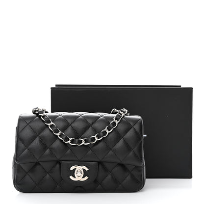 Chanel Caviar Quilted Mini Rectangular Flap Black 11 of 11