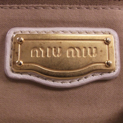 Miu Miu Leather Matelasse Coffer White 10 of 16
