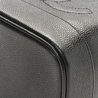 Chanel Caviar Cosmetic Vanity Bag Black 9 of 11