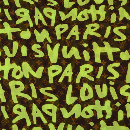 Louis Vuitton Cotton Graffiti Green 3 of 6