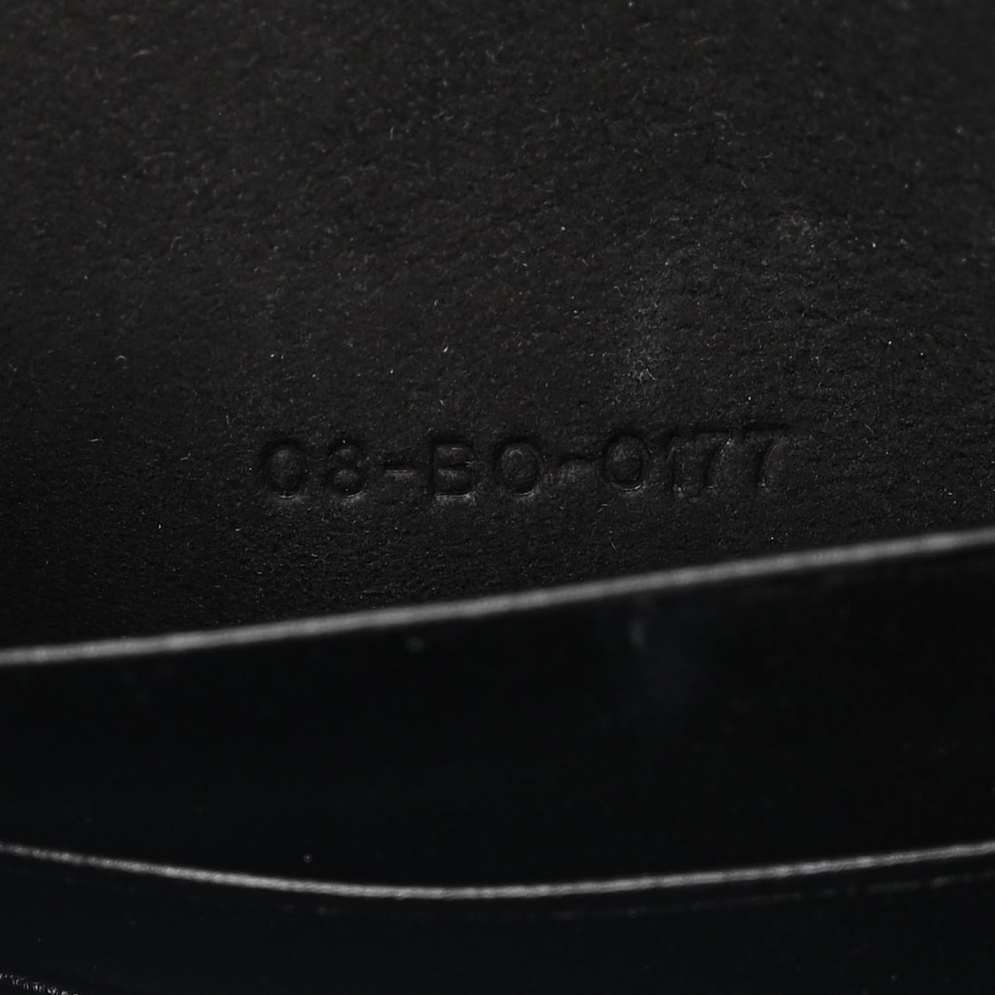 Patent Studded Diorama Flap Bag Black