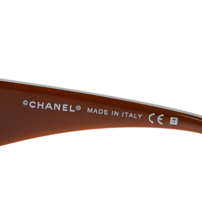 Chanel Acetate CC Sunglasses 6014 Brown 5 of 6